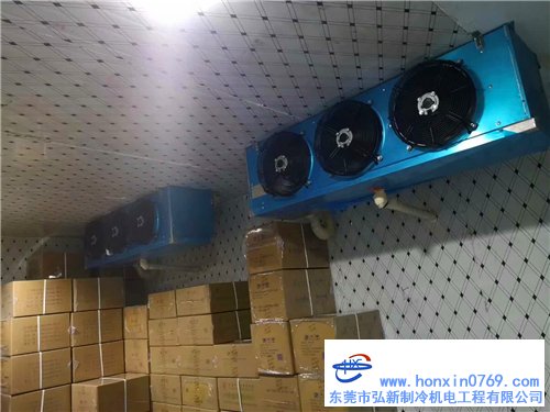 深圳拆裝冷庫完工交付，邊試機(jī)邊進(jìn)貨